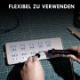 CCLIFE 2poliger Spannungsprüfer 6-380V AC DC LED Anzeige Robuster Phasenprüfer_5