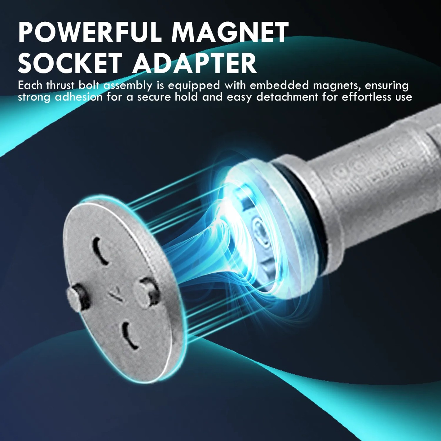 CCLIFE Bremskolbenrücksteller Werkzeug: Magnetischer Adapter für Werkzeug-Sets.