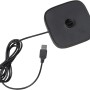 Ladestation für Konstsmide Capri LED-Tischleuchte, schwarz, mit USB-Kabel.