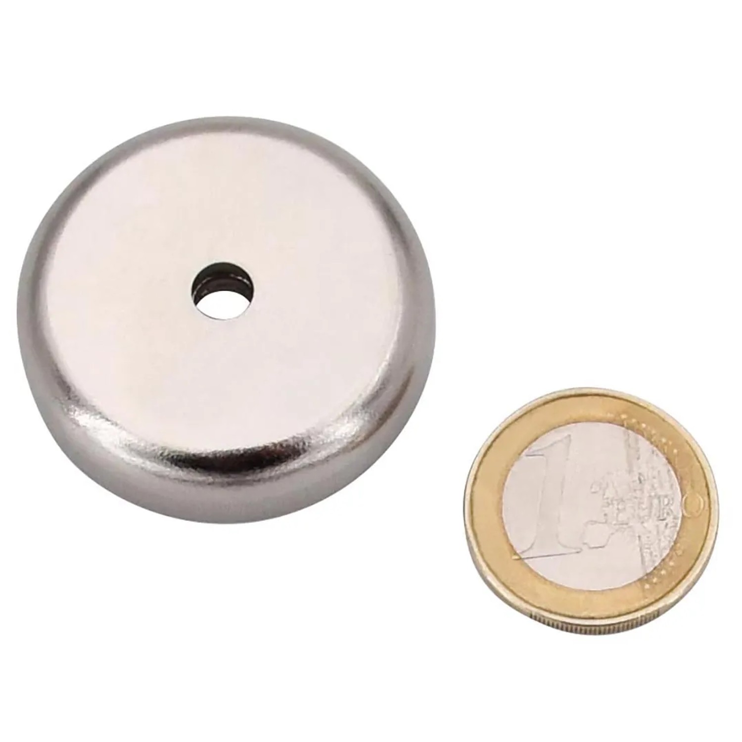 D16-D75mm Neodym Topfmagnet 6 Kg bis ca.164 Kg mit Aussengewinde M4-M10 Flachgreifer vernickelt NdFeB | Webshop D16-D75mm Neodym Topfmagnet 6 Kg bis ca.164 Kg mit Aussengewinde M4-M10 Flachgreifer vernickelt NdFeB | Webshop