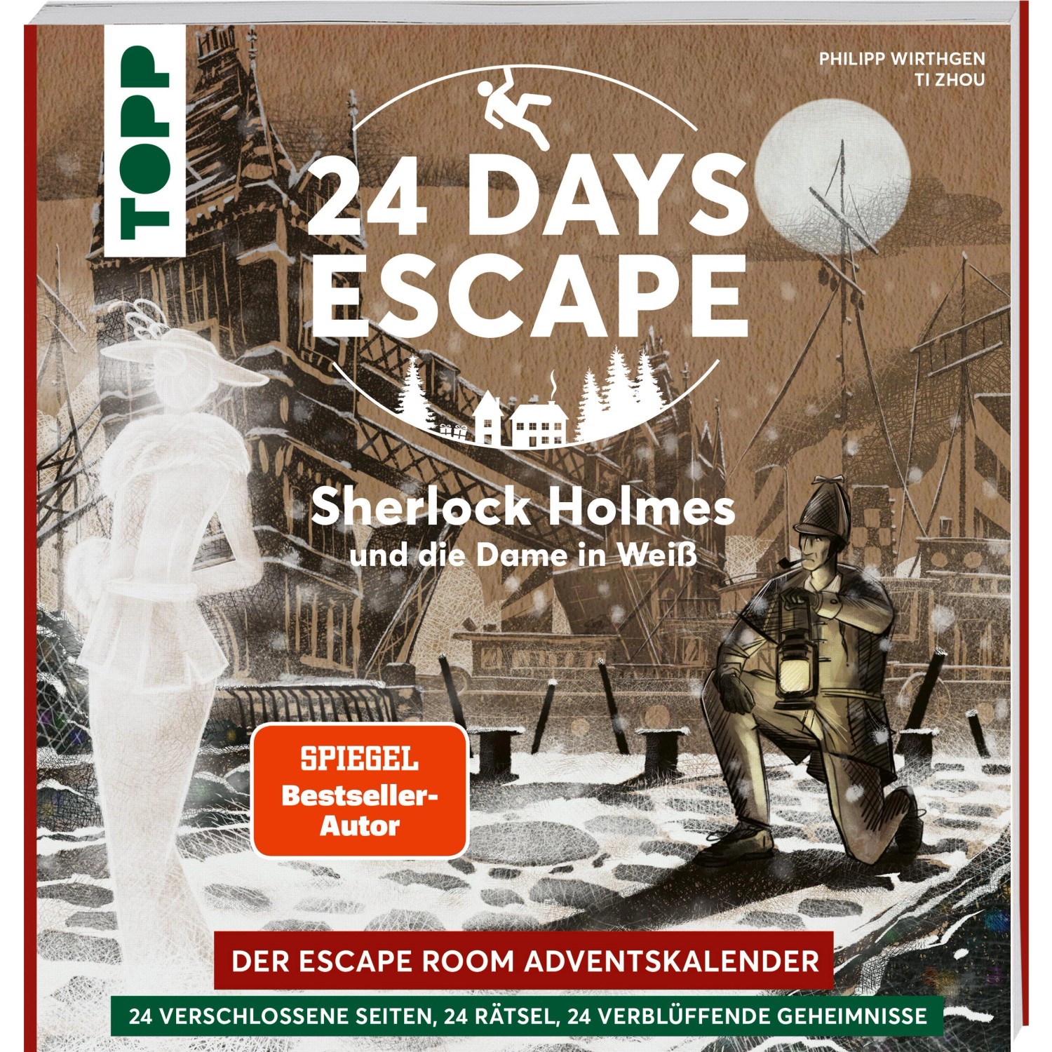 24 DAYS ESCAPE - Der Escape Room Adventskalender: Sherlock Holmes und die Dame in Weiß