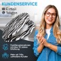 Sanilo WC-Sitz Zebra Look mit Absenkautomatik, Toilettendeckel aus Holz.