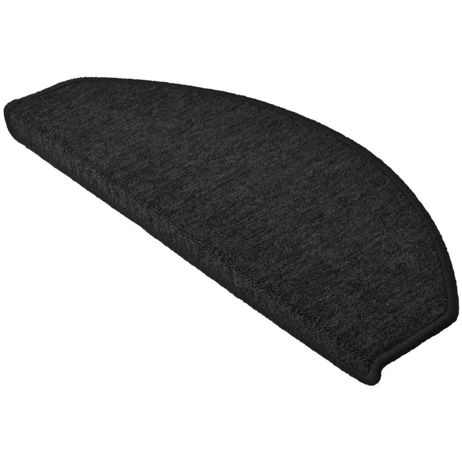 Beautissu XXL Treppenstufenmatten ProStair 65x28cm 15 Stück Anthrazit