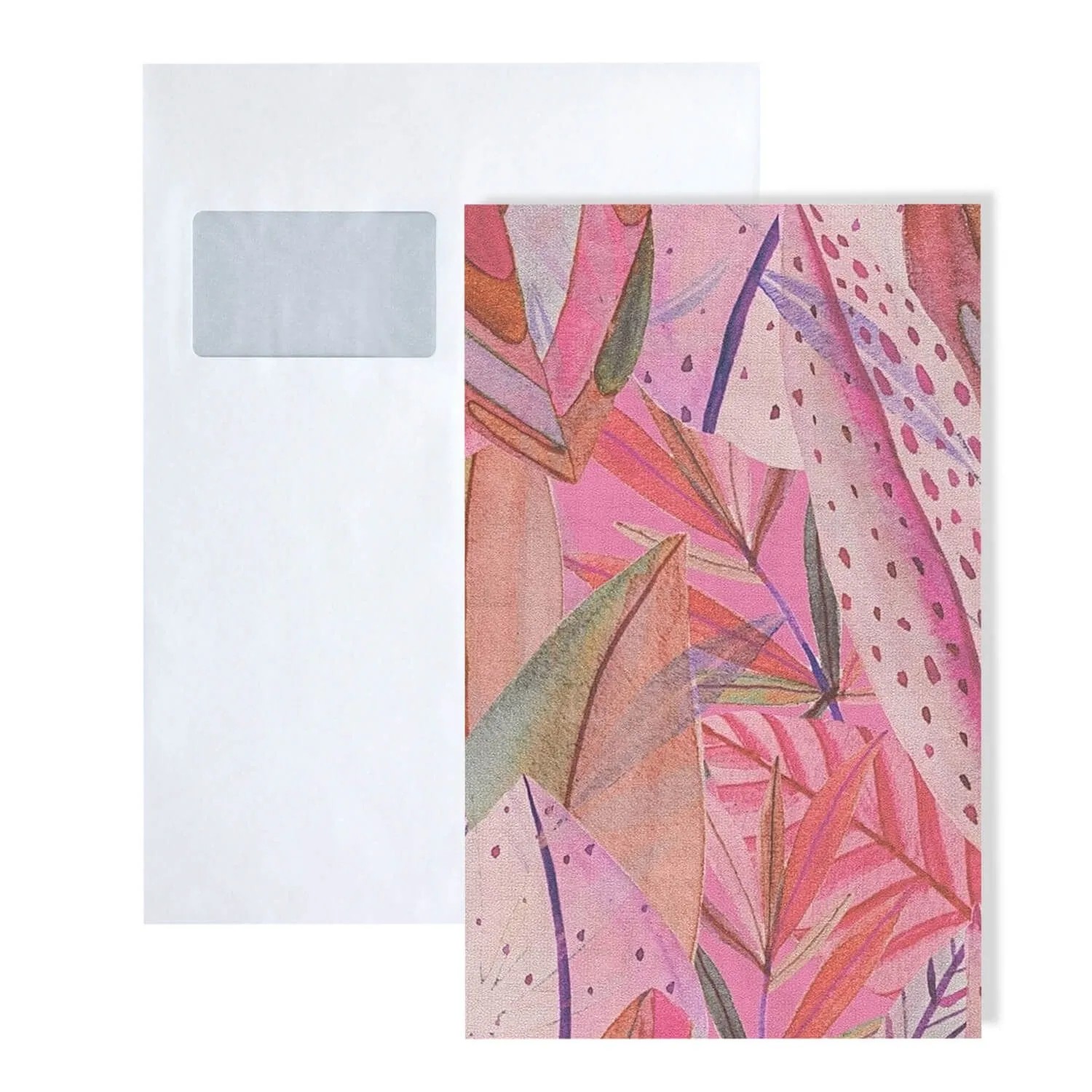 PROFHOME S-782203-GU DIN A4 Muster der Floralen Tapete 1 Musterstück