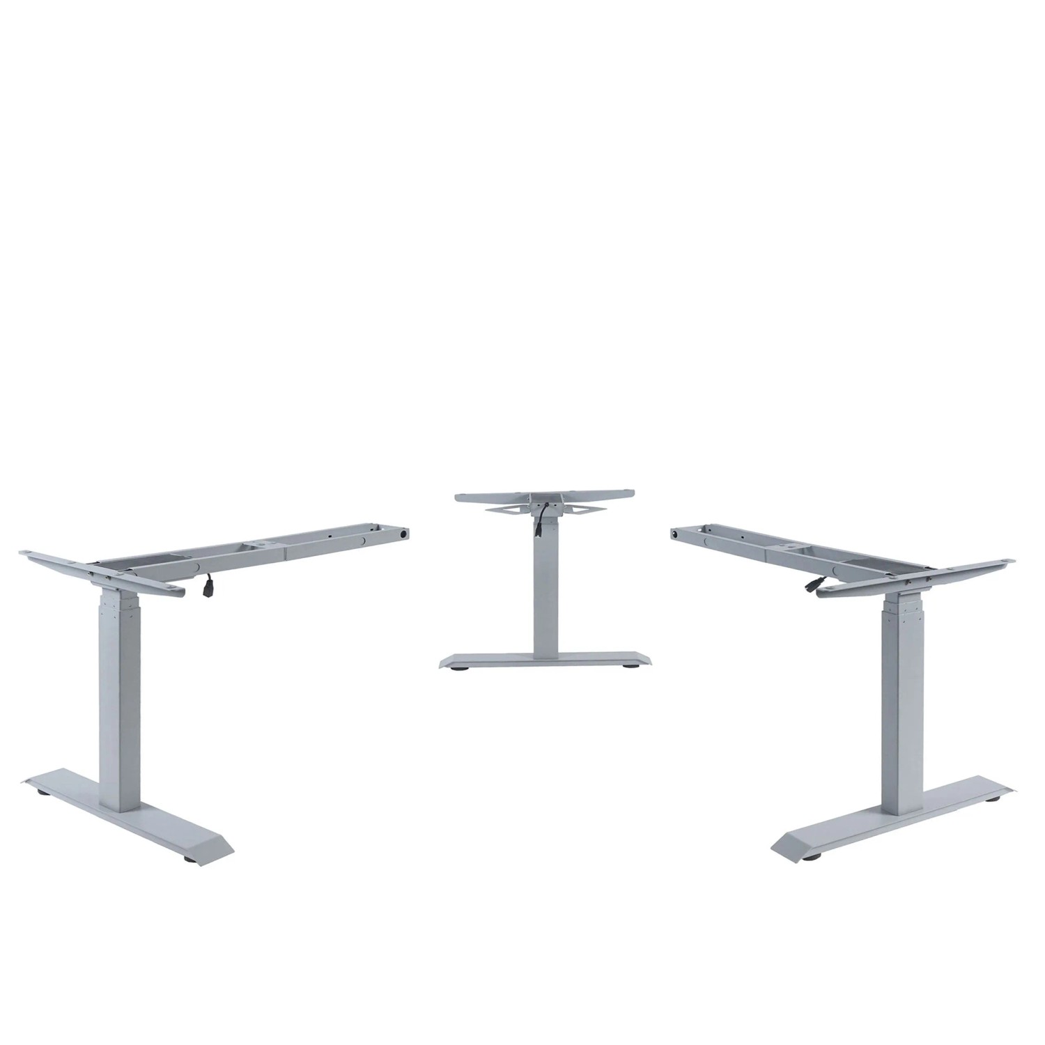 MCW 3in1 Gestell D40 Elektrisch Höhenverstellbar Memory 47kg Grau