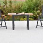 Merxx Siena 3-tlg. Gartenmöbel-Set mit Klappsesseln und Ausziehtisch aus Akazienholz.