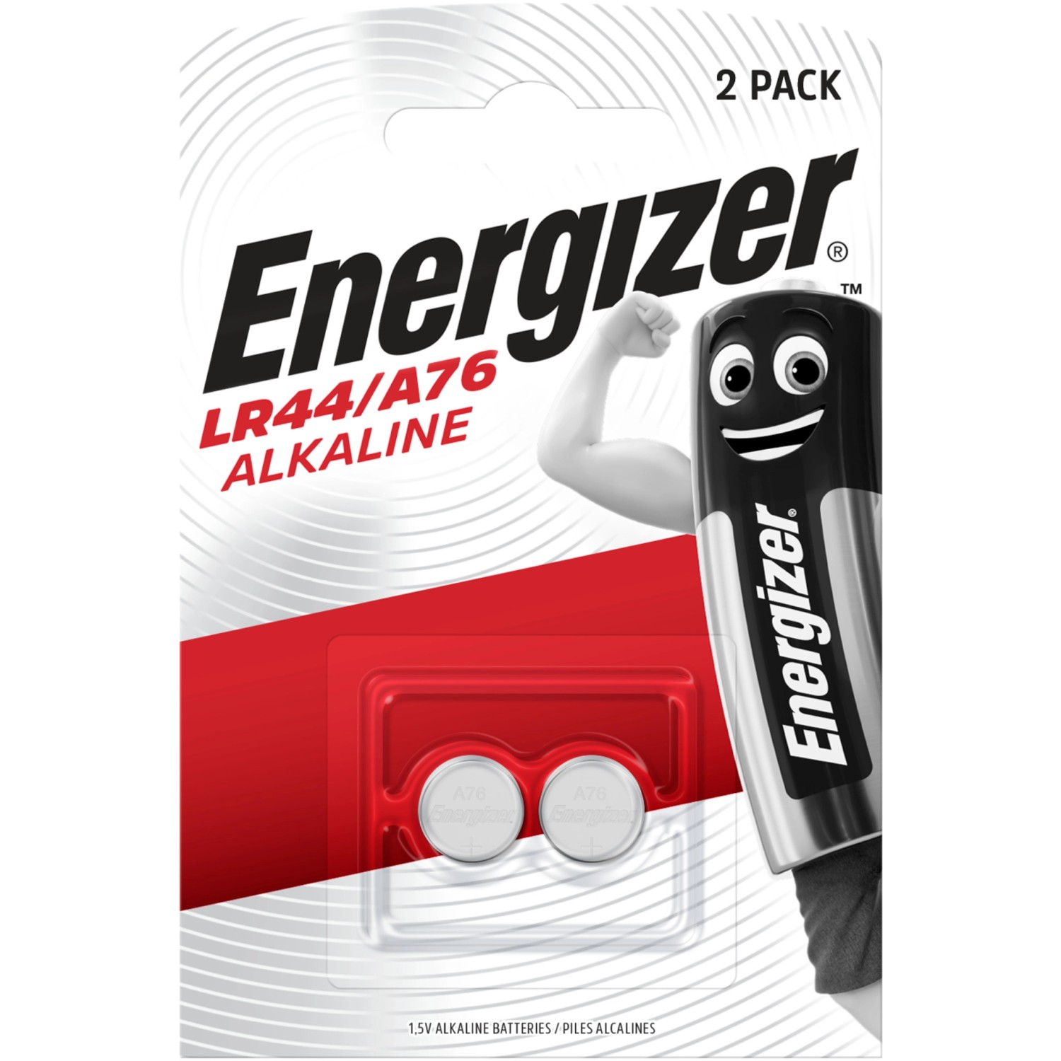Energizer Spezialzelle Alkaline  A76 LR44 1,5V 2 Stück