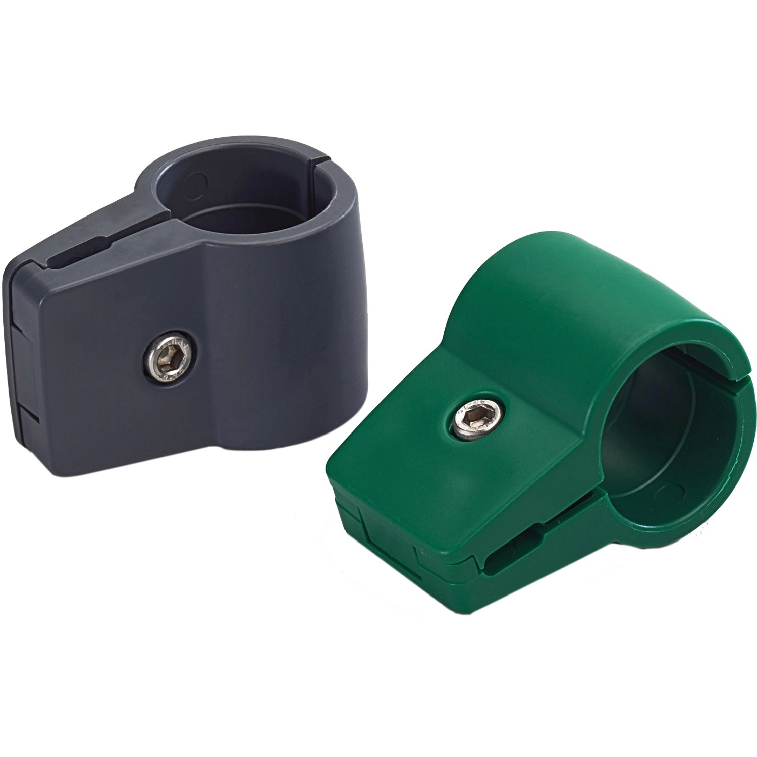 T & J Zaun-Anfang- und Endverbinder Strong Ø 34 mm