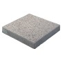 Terrassenplatte Mailand, wassergestrahlt, weiß-schwarz, 40x40 cm, Beton
