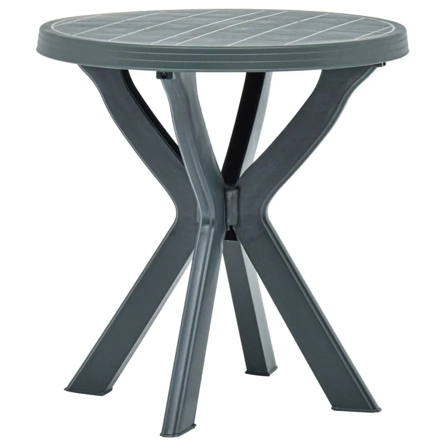 Furnicato Bistrotisch Grün Ø70 Cm Kunststoff