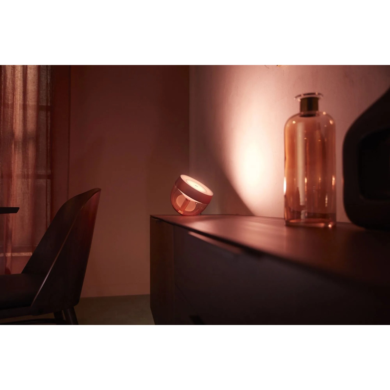 Philips Hue Smart-LED-Tischleuchte Iris White & Color Ambiance Kupfer_5
