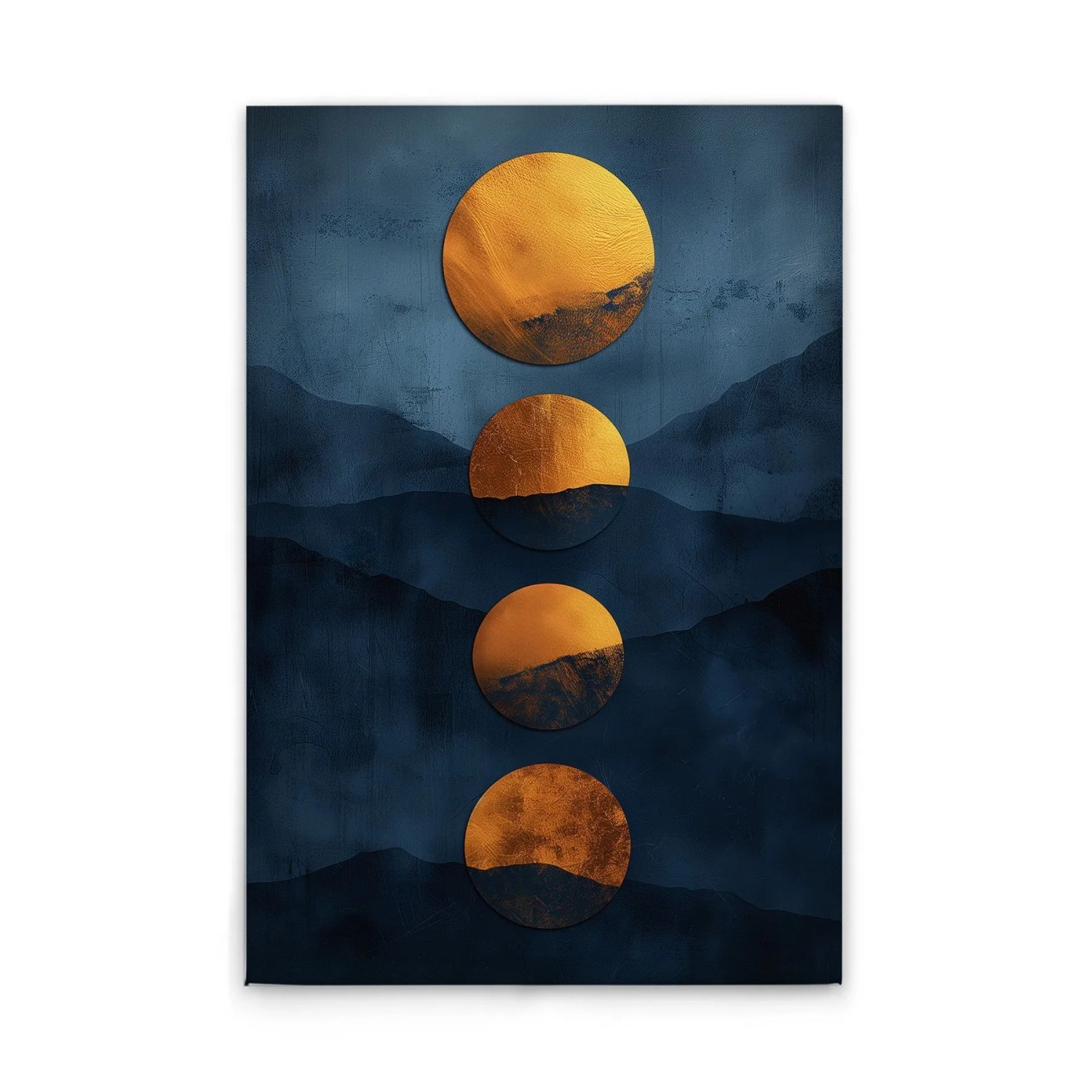 Tadessi Leinwandbild - M1-No.52163 - Sonnenlandschaft - 80 x 120 cm - Querformat