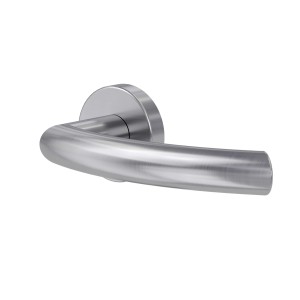 Novadoors Türgriff Nova Amico, rosettenlos, Edelstahl für Innentüren.