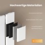 Detailaufnahme Emke Heizkörper: Mehrschichtiger Aufbau mit Korrosionsschutz und Stahl.