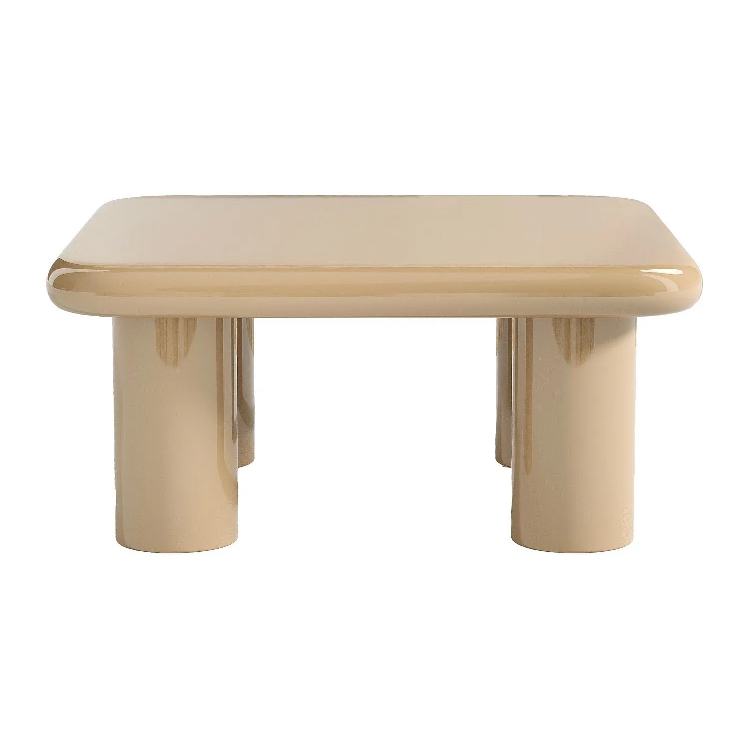Vente-unique Couchtisch Tamisda Beige 90 cm