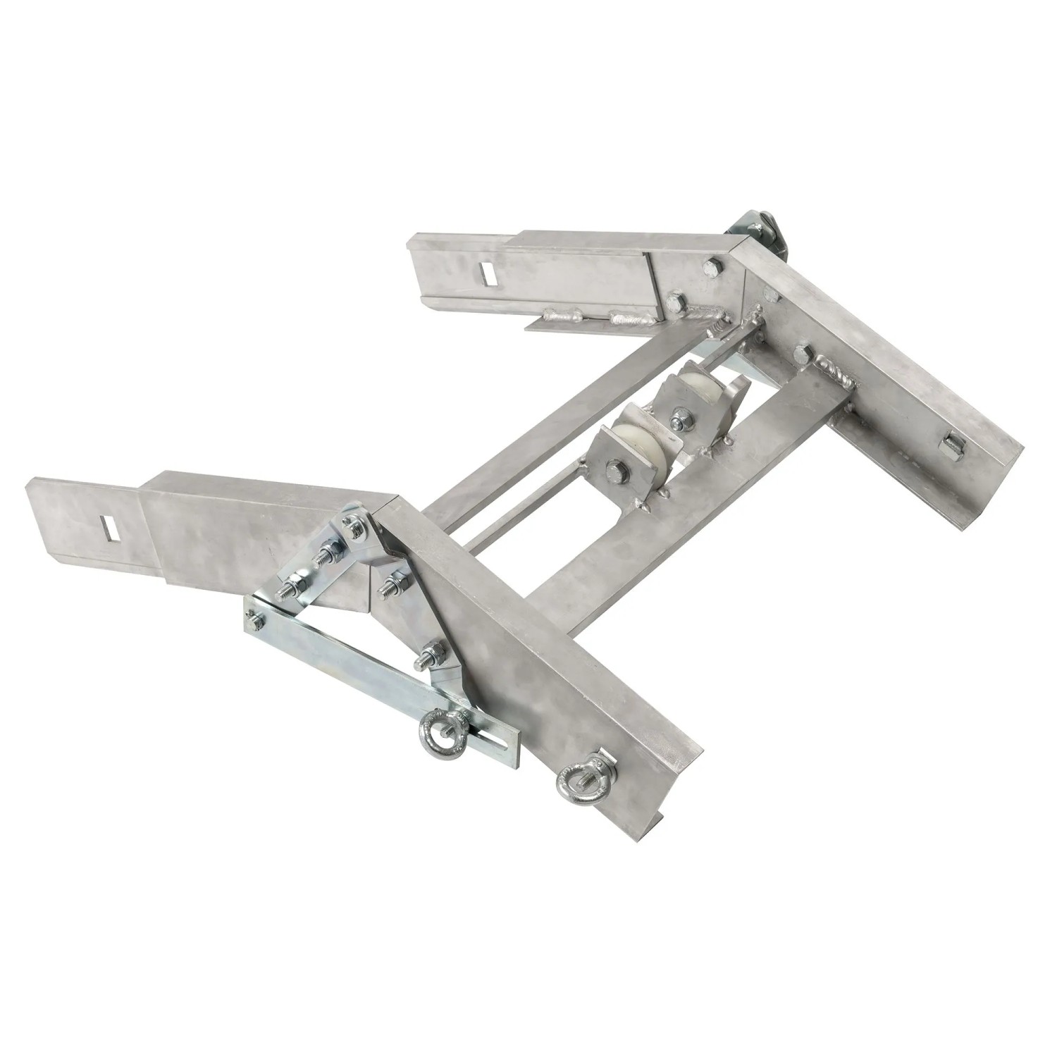 Haemmerlin Knickstück Verstellbar von 0° bis 40° Stahlgrau