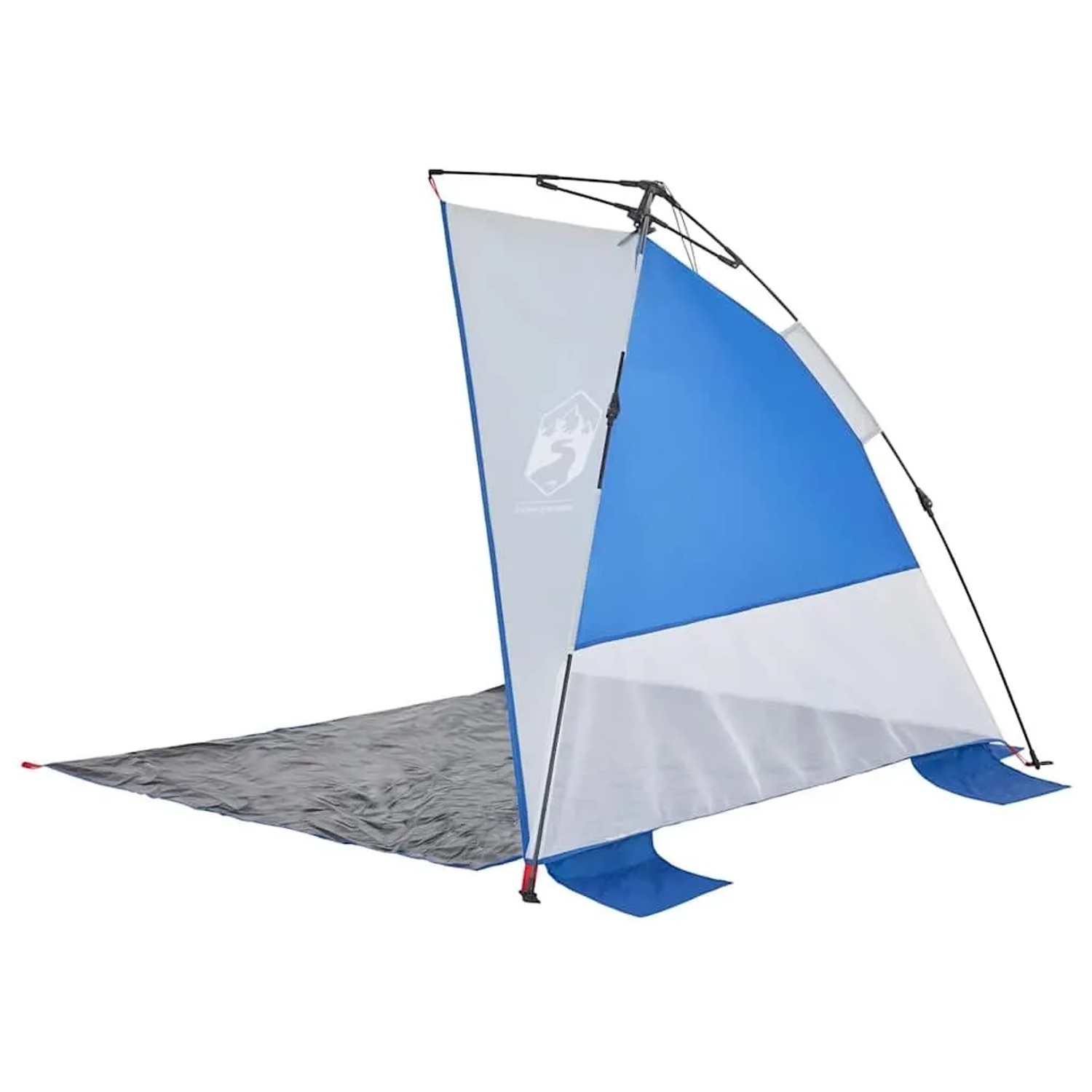 vidaXL Strandzelt Azurblau Quick Release Wasserdicht 4004152_9
