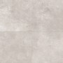 Helle, matte Feinsteinzeug Bodenfliese Ektos Grau, 59,8x29,8 cm, in Betonoptik für Innen- und Außenbereich.