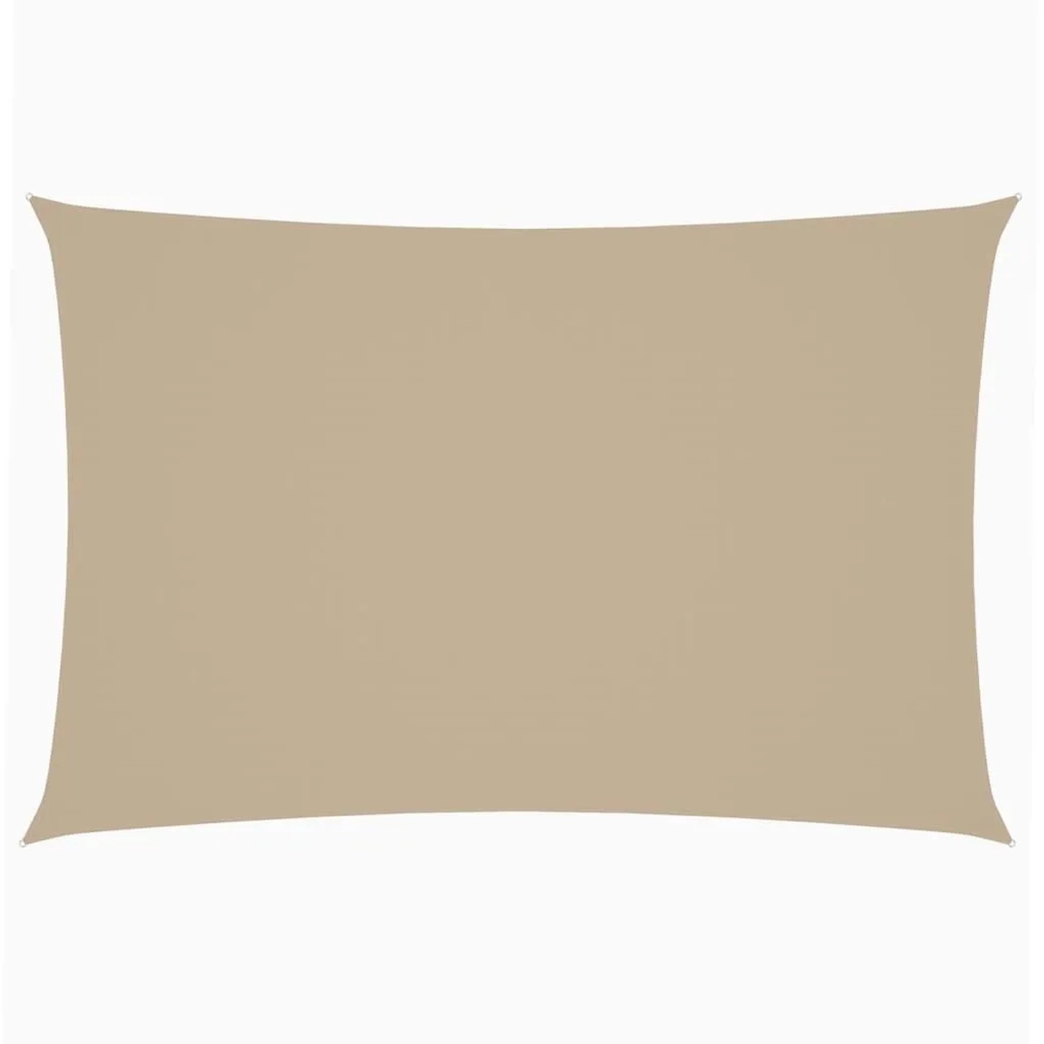 Furnicato Sonnensegel Oxford-gewebe Rechteckig 2x4 M Beige