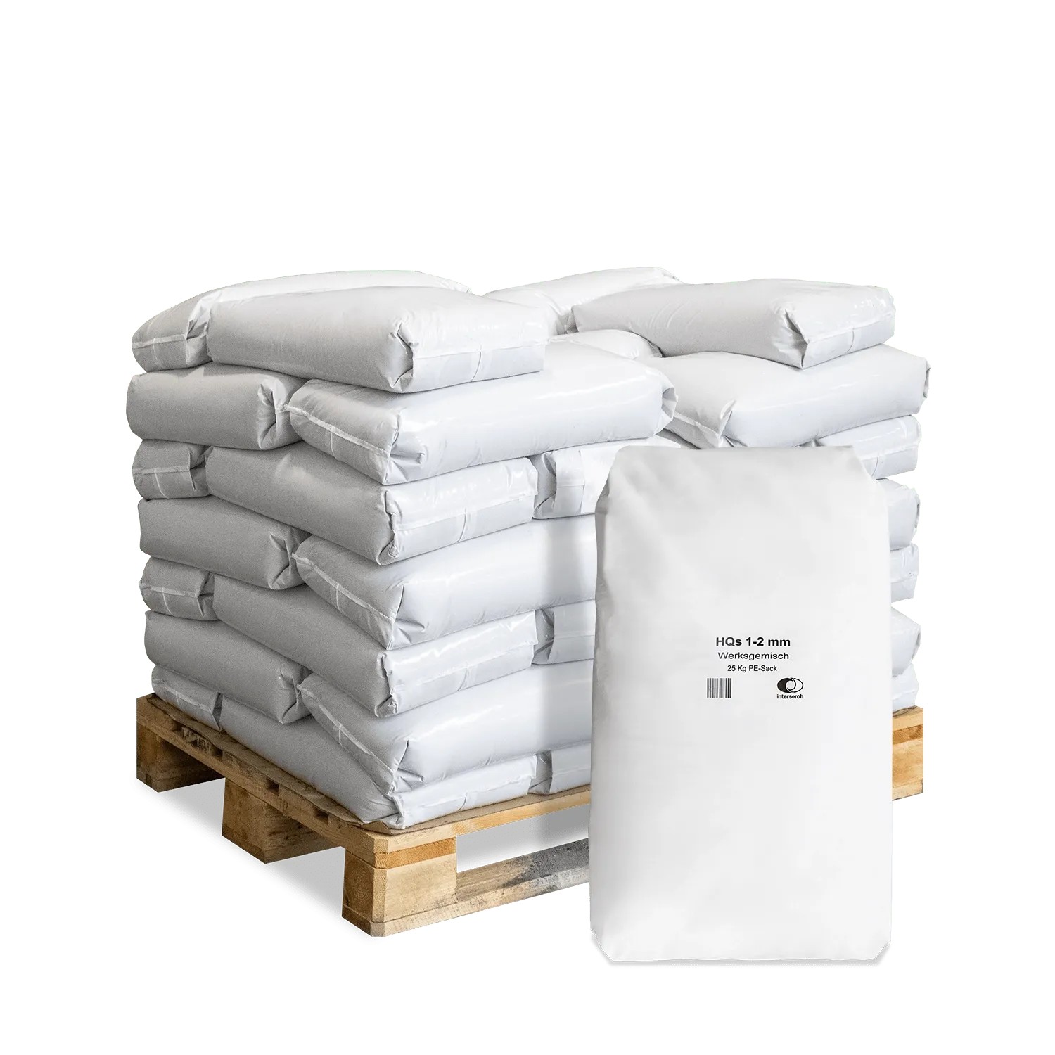 Galamio Golfsand 1,0 - 2,0 mm 25kg x 40 Sack 1000kg Palette