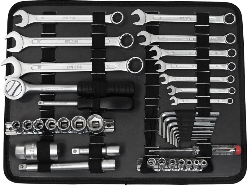 Famex Werkzeugkoffer 164-teilig 755-58 OBI mit Werkzeug bei kaufen