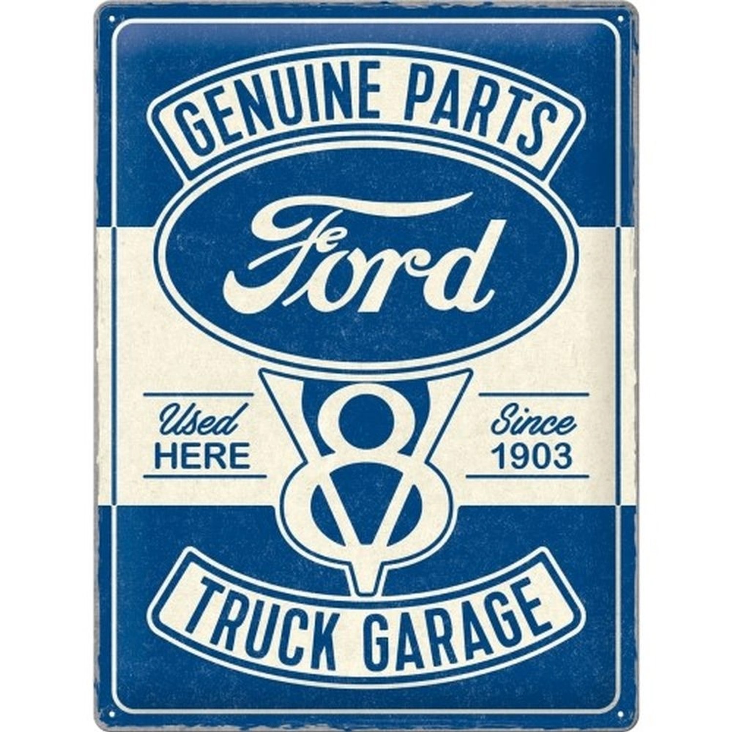 Nostalgic-Art Blechschild 30 x 40 cm - Ford - V8 Truck Garage - Special Edi günstig online kaufen