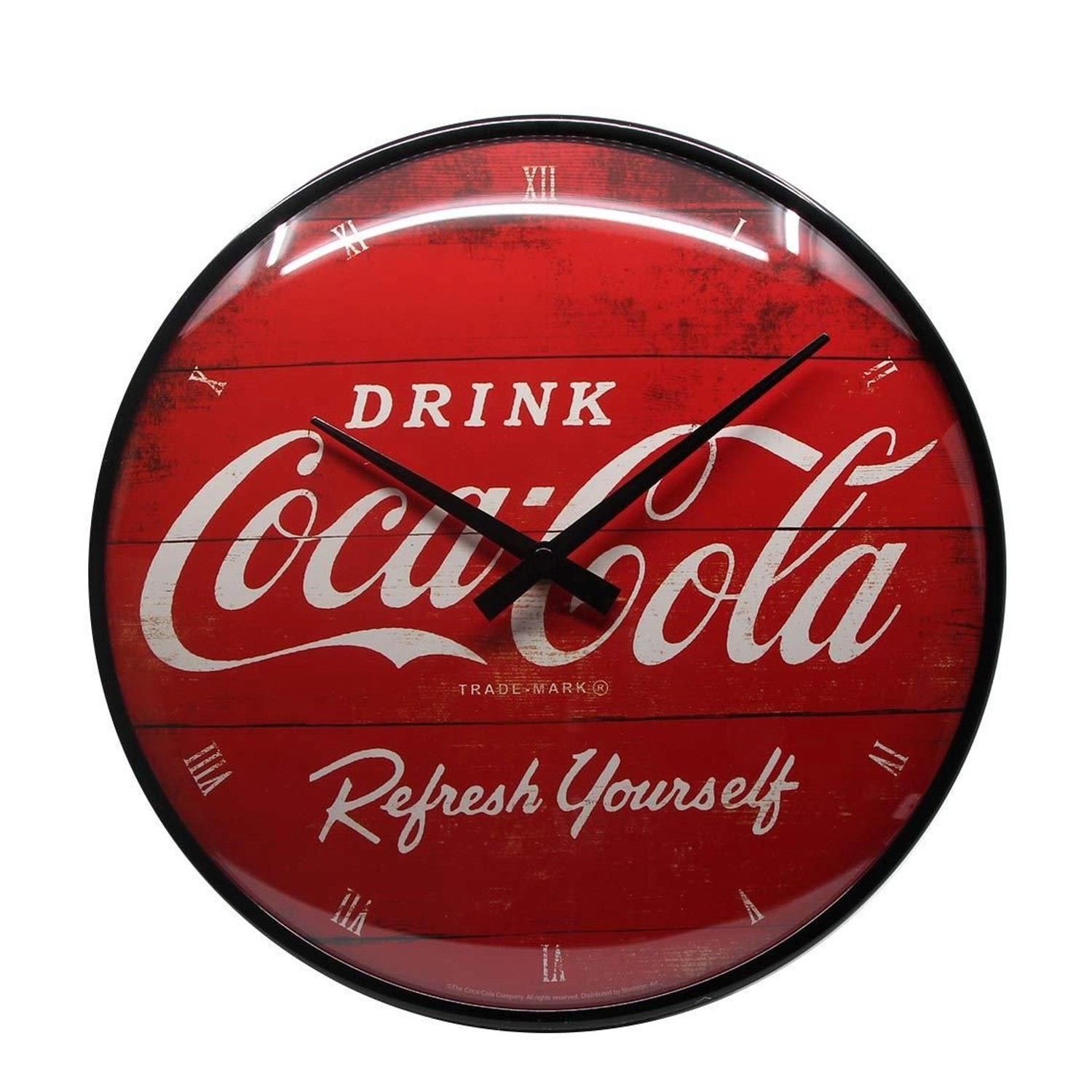 Nostalgic-Art Wanduhr Coca Cola Coca Cola Logo Red günstig online kaufen