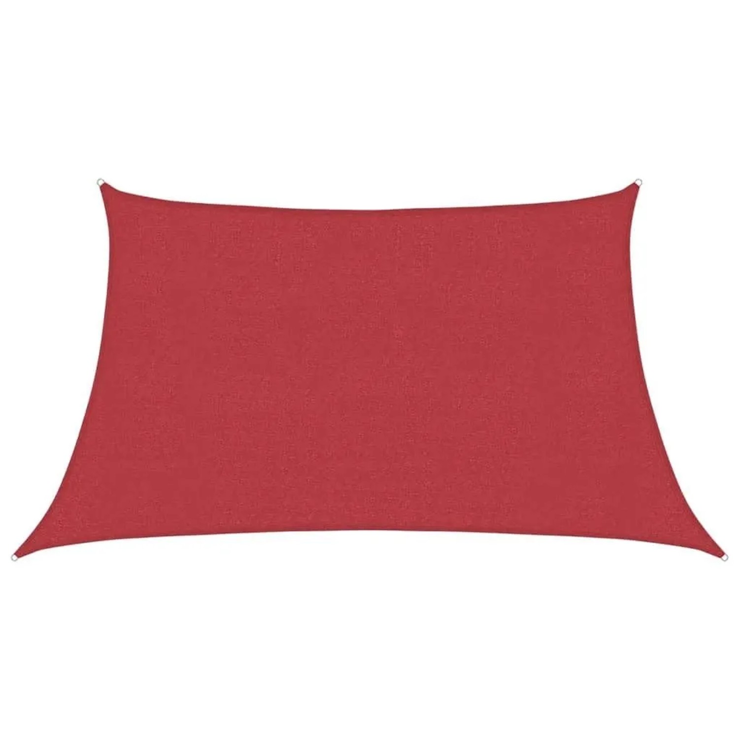 vidaXL Sonnensegel 160 g/m² Rot 3/4x2 m HDPE 311653