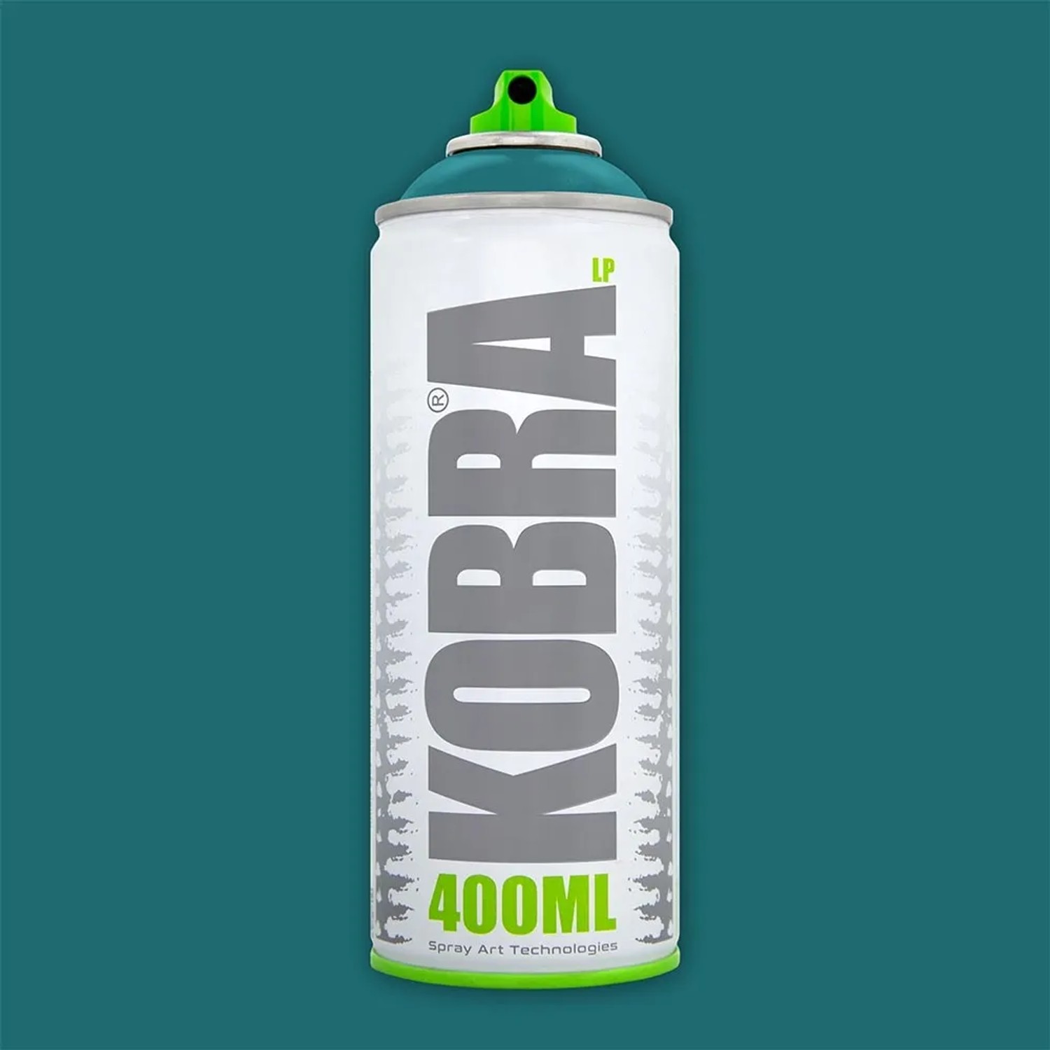 Kobra LP Buntlack Spray 400ml in Lagunenblau Matt. Buntlack-Spray für DIY-Projekte.