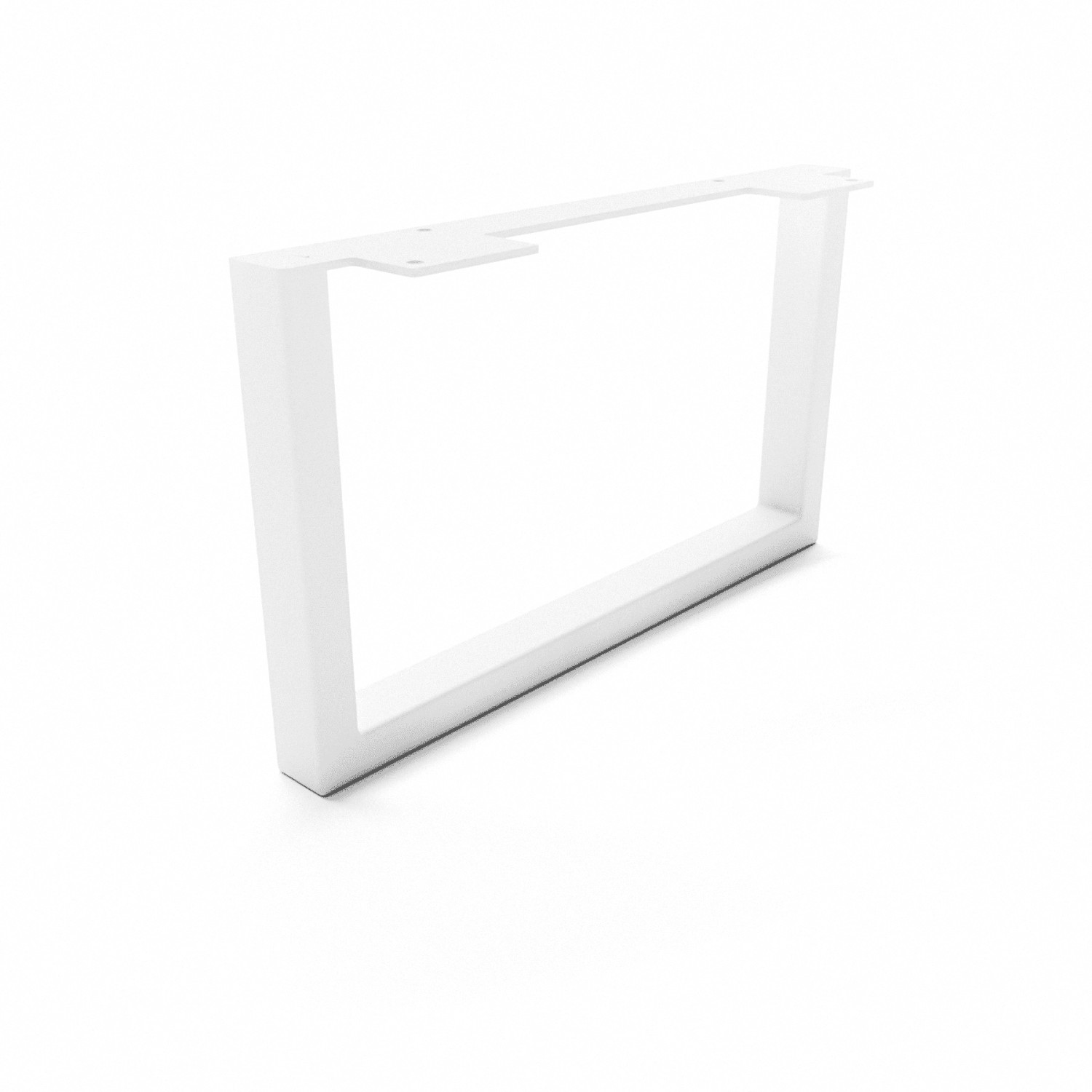 HEVVA Möbelbein GRAZ 20 cm Hoch 35 cm Tief 1 Stück Weiß