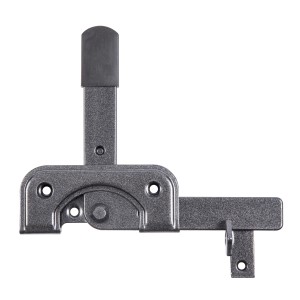 Duravis Gartentorfalle, Schwarzdiamant, 120x50mm, für schmale Hölzer, Duplexbeschichtung.