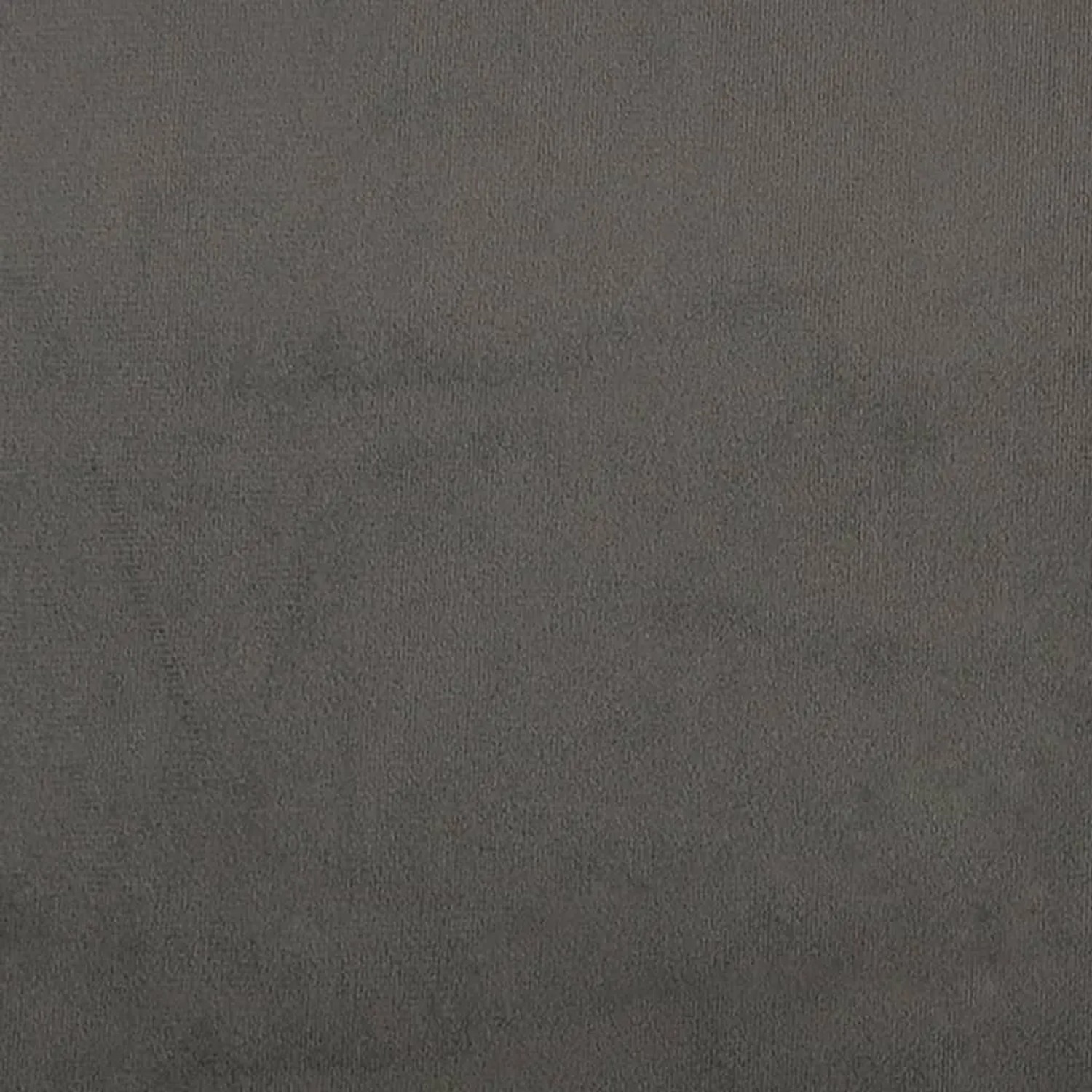 Detailaufnahme: Dunkelgraues Samt-Bettgestell, 140x200 cm. Weicher Stoff für Schlafzimmer.