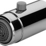 Verchromte Ecobooster Cascade Mischdüse SLC M22 x 1 mit Umschalter zur Wassermengenregulierung.