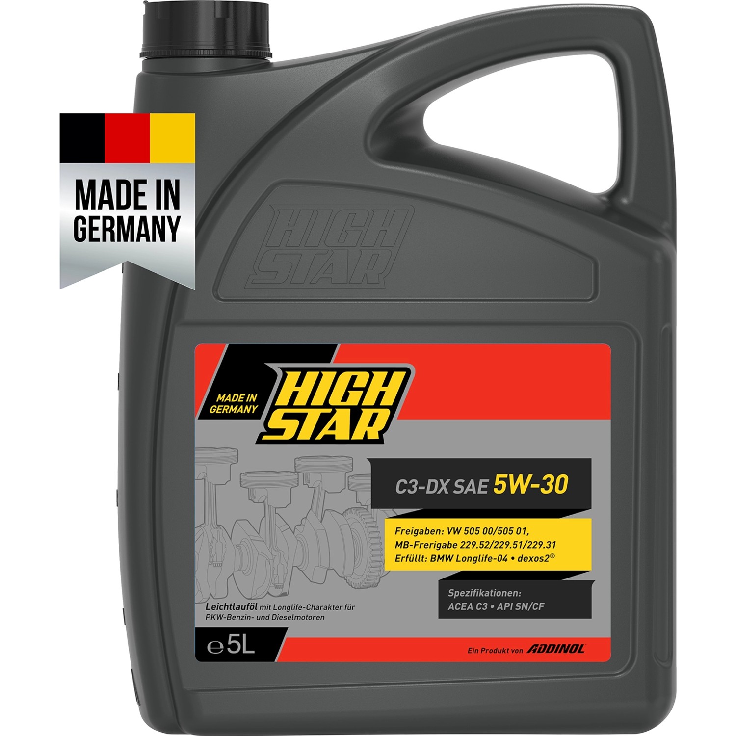 High Star C3-DX SAE 5W-30 5 l Motoröl