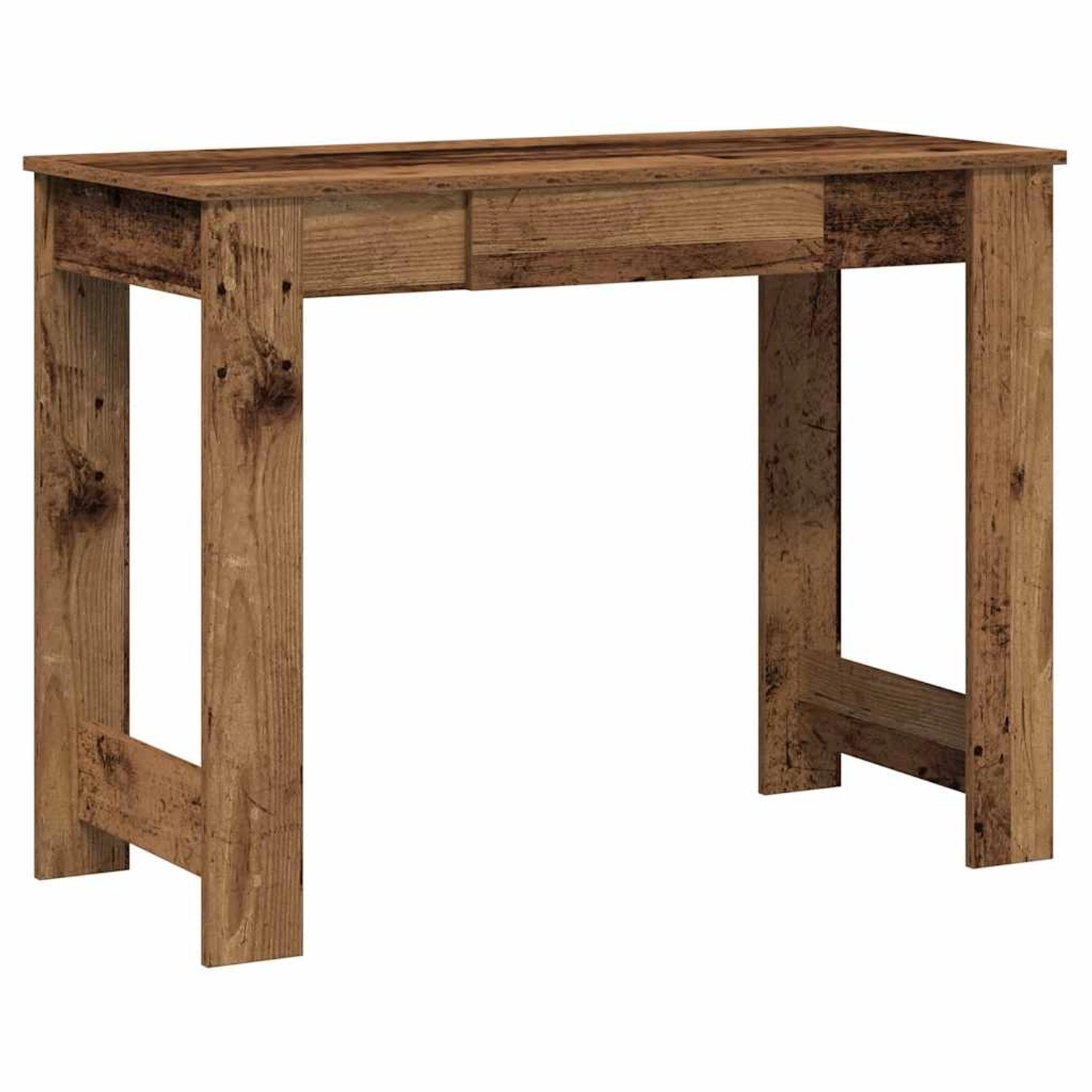 vidaXL Schreibtisch Altholz-Optik 100x45x75 cm Holzwerkstoff 860434