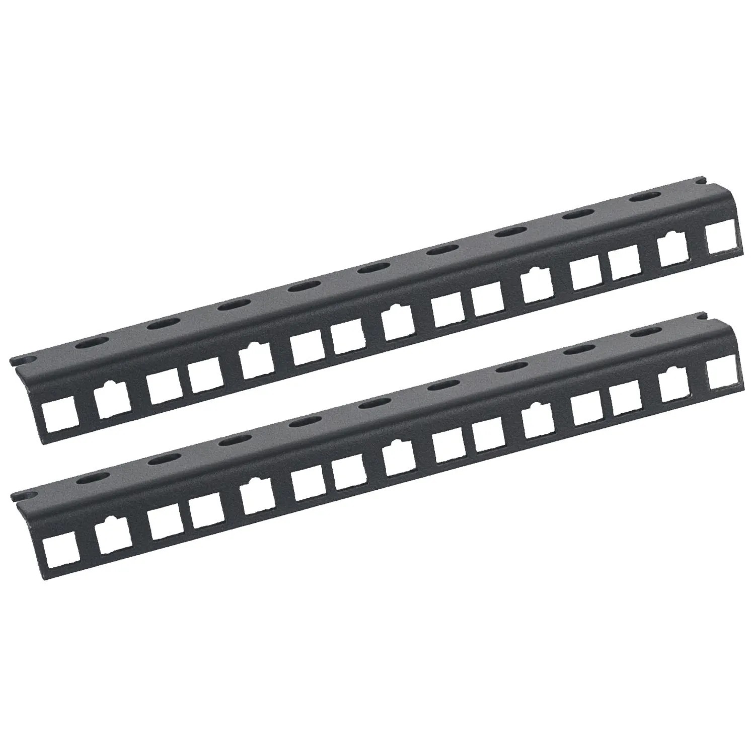 HMF 66805 Rackschiene für Serverschrank 2 Stück 10 Zoll 5 HE Schwarz günstig online kaufen