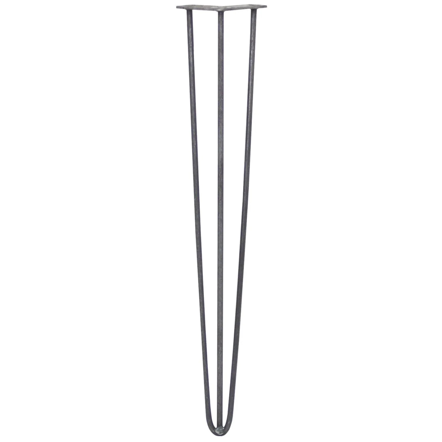 Monstershop 4 x 71cm Hairpin Tischbeine 3 Streben 10mm Rohstahl