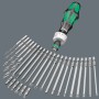 Wera Bit-Schraubendreher Kraftform Kompakt 60 RA Set, 17-teilig mit Bits und Ratschenfunktion.