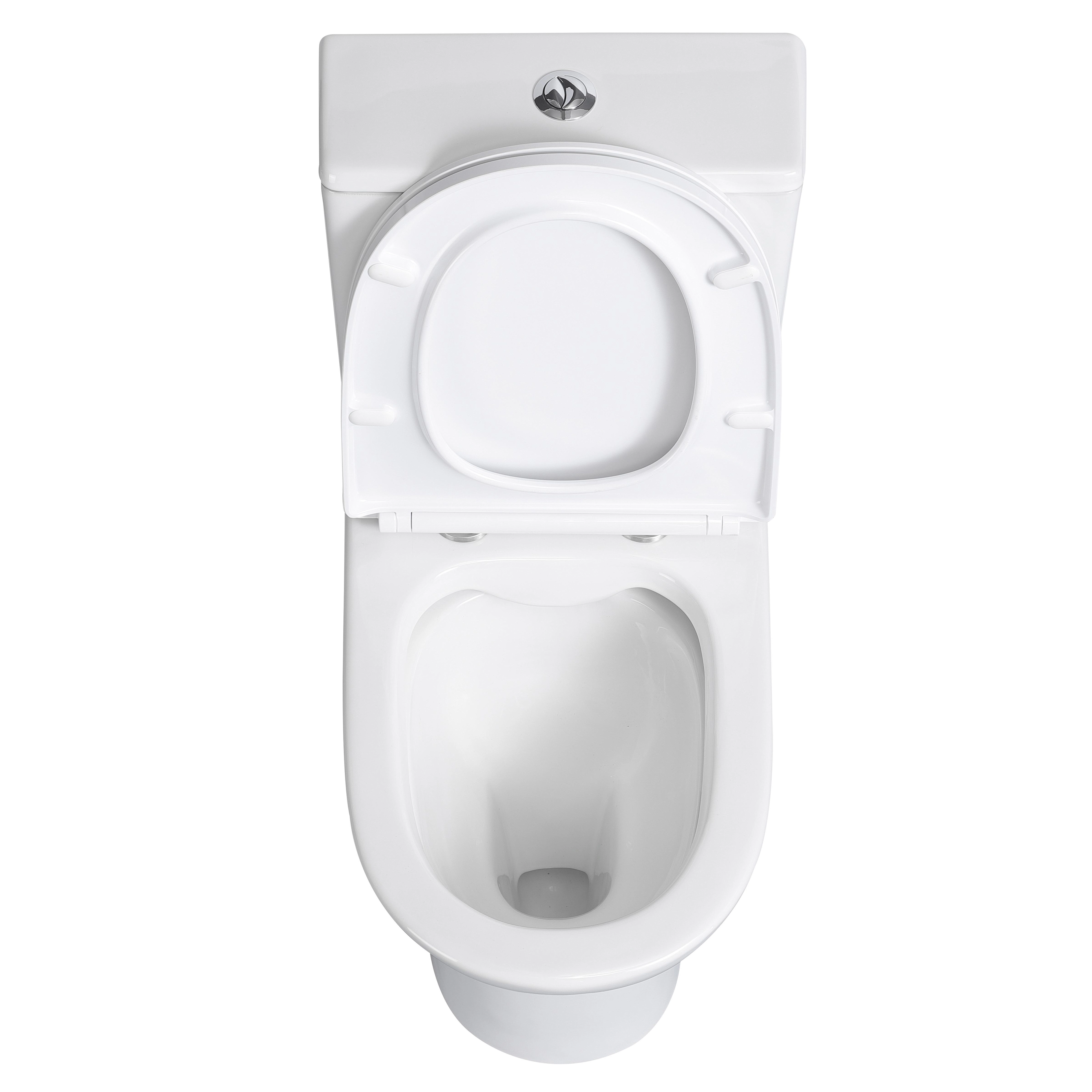Verosan+ Stand-WC-Set Paros spülrandlos Weiß WC-Sitz inkl. kaufen OBI und Spülkasten bei