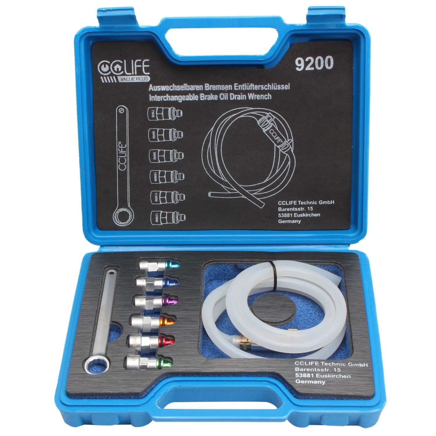 CCLIFE Bremsenentlüfter Schlüssel Bremsenentlüftungegerät Bremse Entlüften günstig online kaufen