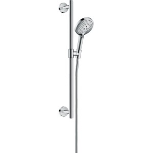 Hansgrohe Raindance Select S Brauseset mit Brausestange, 3 Strahlarten, Chrom.