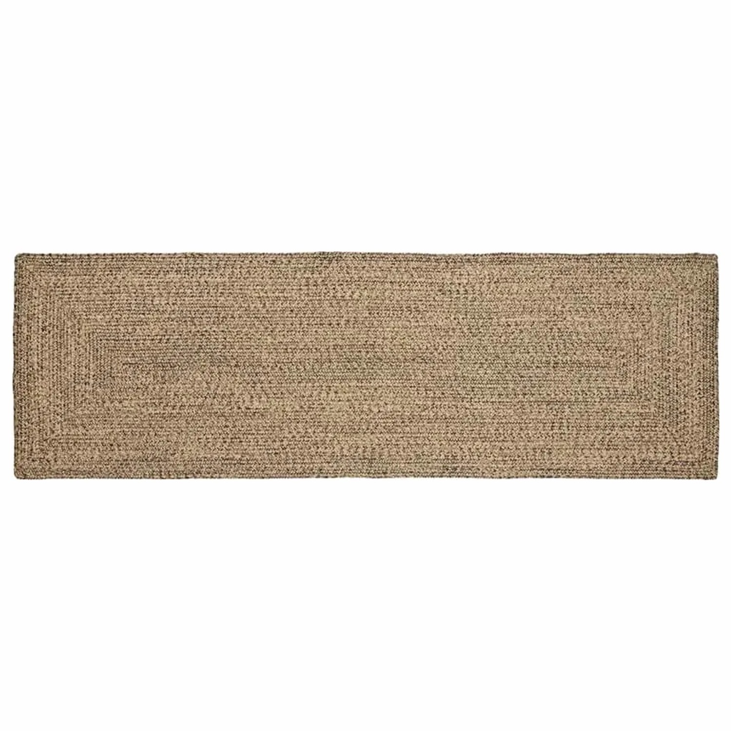 vidaXL Bereichsteppich Braun 80 x 250 cm Jute 42010494 günstig online kaufen