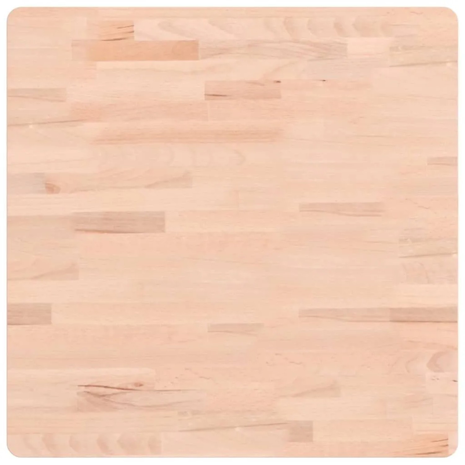 vidaXL Tischplatte 60x60x1,5 cm Quadratisch Massivholz Buche 355950