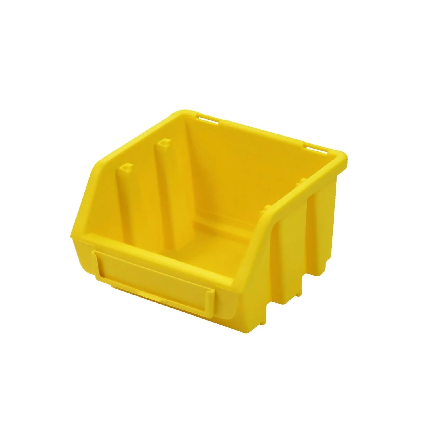 PROREGAL Sichtlagerbox 1 HxBxT 7,5x11,6x11,2cm Polypropylen Gelb