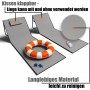 BigDean 2x Strandliege Strandstuhl Klappbar Leicht Nur 1 3 kg Strandmatte_7