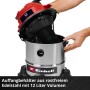 Einhell TC-VC 1240 S Nass-Trockensauger mit 12-Liter Edelstahlbehälter und Filter.