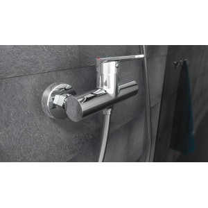 Schütte Duscharmatur Futura Chrom, Einhebelmischer für die Dusche.