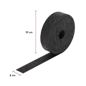 Bauheld Terrassenpads Rolle, 20 m, Gummigranulat zur Trittschalldämmung.