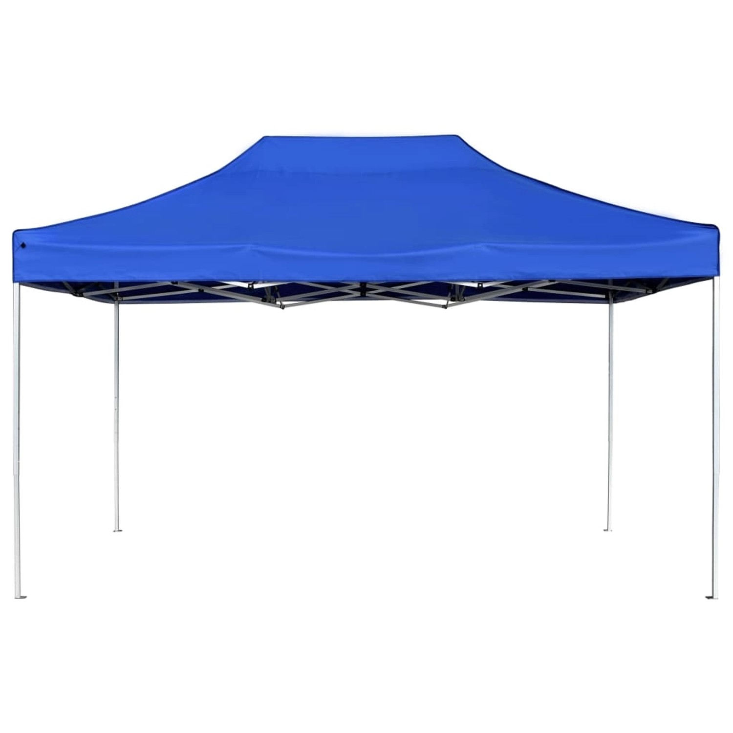 vidaXL Profi-Partyzelt Faltbar Aluminium 4,5x3 m Blau