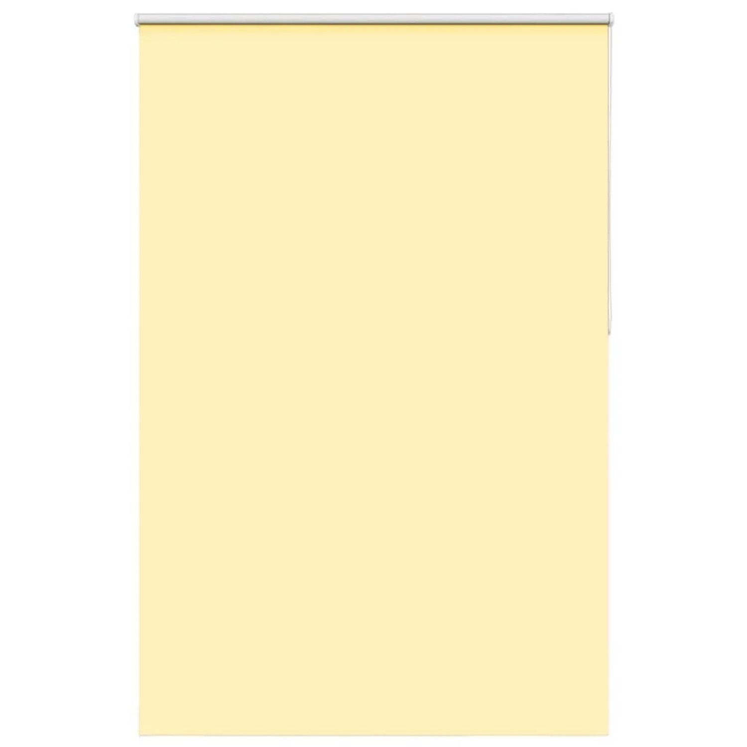 vidaXL Verdunkelungsrollo Gelb 165x230cm Stoffbreite 161,6cm Polyester 4012 günstig online kaufen